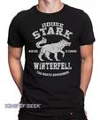 Camiseta Game Of Thrones House Stark Jon Snow Camisa Série Camiseta Game Of Thrones House Stark Jon Snow Camisa Série