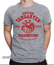 Camiseta Game Of Thrones House Targaryen Camisa Série Stark Camiseta Game Of Thrones House Targaryen Camisa Série Stark