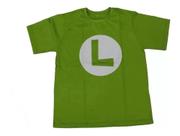 Camiseta Game Super Mario Luigi Blusa Adulto Unissex Lu161 BM
