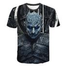Camiseta Games Ofs Thrones Night King Streetwear Fashion Short
