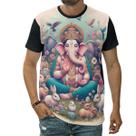 Camiseta Ganesha Divindade Hinduísmo Elefante Fartura Shiva