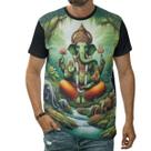 Camiseta Ganesha Divindade Hinduísmo Elefante Lenda Shiva