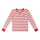 Camiseta GAP Manga Longa Listrada Feminina