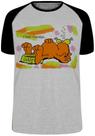 Camiseta Garfield I hate mondays Blusa Plus Size extra grande adulto ou infantil Camiseta Garfield I hate mondays Blusa Plus Size extra grande adulto ou infantil