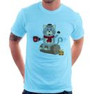 Camiseta Gatinho Simpático - Foca na Moda
