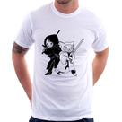 Camiseta Gatos Jedi - Foca na Moda