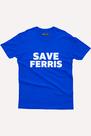 Camiseta Geek SAVE FERRIS Curtindo a Vida Adoidado Nerd Chic