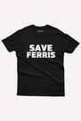 Camiseta Geek SAVE FERRIS Curtindo a Vida Adoidado Nerd Chic