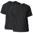 Camiseta Gildan G2000 Preta Kit com 2 3XG