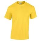 Camiseta Gildan Infantil Heavy Cotton M Amarelo Margarida