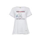Camiseta Gola Careca Feminina Faces Fashion Addict Biggdesign