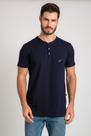 Camiseta Gola Henley Camiseta Gola Henley