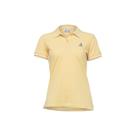 Camiseta Gola Polo Amarela Estampa De Caranguejo Feminina Anemoss