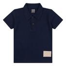 Camiseta Gola Polo Tigor T Tigre Botão Etiqueta Azul Marinho Camiseta Gola Polo Tigor T Tigre Botão Etiqueta Azul Marinho