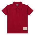 Camiseta Gola Polo Tigor T Tigre Botão Etiqueta Vermelho Camiseta Gola Polo Tigor T Tigre Botão Etiqueta Vermelho