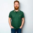 Camiseta Gola Polo Vilejack Lisa Detalhe Na Gola Estilosa Ok