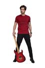 Camiseta Gola Redonda com Elastano Slim Fit Camiseta Gola Redonda com Elastano Slim Fit
