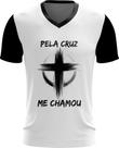 Camiseta Gola V Dryfit Jesus Pela Cruz me Chamou Cristã 1v