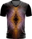 Camiseta Gola V Dryfit Psicodelica Simetric Psíquico Ilusion 2v