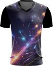 Camiseta Gola V Estrelas Espaço Universo Galaxia 2