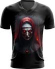 Camiseta Gola V Freira do Mal Terror Possuída 6