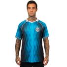 Camiseta Gola V Grêmio Oficial Esportiva Sublimada Masculino Camiseta Gola V Grêmio Oficial Esportiva Sublimada Masculino