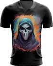 Camiseta Gola V Máscara de Fantasma Ghost 3