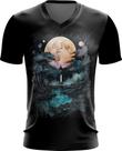 Camiseta Gola V Reino Perdido Magia Esquecida RPG 2 Camiseta Gola V Reino Perdido Magia Esquecida RPG 2