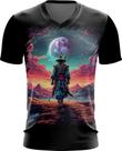 Camiseta Gola V Samurai Ronin Sunset Sem Mestre 5