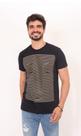 Camiseta gospel cristã cruz listrada pecado zero