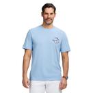 Camiseta gráfica de manga corta IZOD Saltwater color azul plácido Camiseta gráfica de manga corta IZOD Saltwater color azul plácido