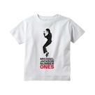 Camiseta Gráfica Michael Jackson plus Size Para Mulheres, Estilo Harajuku Rock, Casual, Manga Curta,