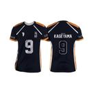 Camiseta Grande Kageyama No.9 Haikyuu Karasuno Volleyball Team, De Secagem Rápida E Confortável Para