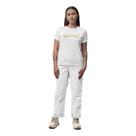 Camiseta Gratidão Branca Ano Novo Reveillon Baby Look Feminina
