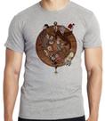 Camiseta Gravity Falls círculo todos Blusa criança infantil juvenil adulto camisa tamanhos
