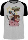 Camiseta Gravity Falls Dipper Mabel estrelas Blusa Plus Size extra grande adulto ou infantil