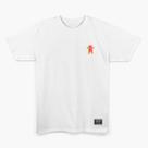 Camiseta grizzly blue print ss tee white