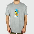 Camiseta Grizzly Delinquent Cinza