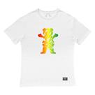 Camiseta Grizzly Irie Family OG Bear Masculina Branco Camiseta Grizzly Irie Family OG Bear Masculina Branco