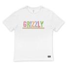 Camiseta Grizzly Light It Up SM23 Masculina Branco