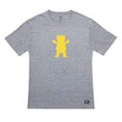 Camiseta grizzly original og bear tee cinza
