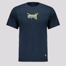 Camiseta Grizzly Triple Double Marinho