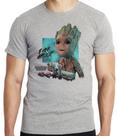 Camiseta Groot controle Blusa criança infantil juvenil adulto camisa tamanhos