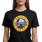 Camiseta Guns N Rose Arma Rosa Adulto