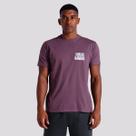Camiseta Hang Loose Hippie Roxa