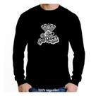 Camiseta harley davidson manga longa algodão preta Camiseta harley davidson manga longa algodão preta