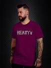 Camiseta Heavy Ossinho Violeta