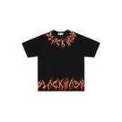 Camiseta Hell Fires, streetwear, moda, manga curta, manga curta, anime