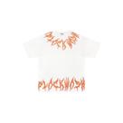 Camiseta Hell Fires, streetwear, moda, manga curta, manga curta, anime