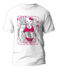 Camiseta Hello Kitty Maromba Treino Bodybuilding em Algodão